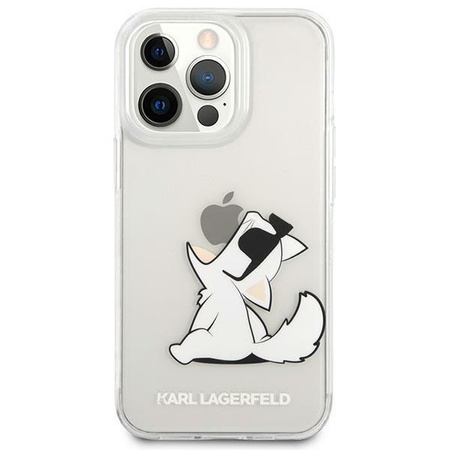 Karl Lagerfeld Choupette Fun Sunglasses - Etui iPhone 14 Pro (przezroczysty)