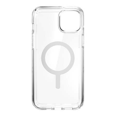 Speck Gemshell + MagSafe - Case for iPhone 15 Plus / iPhone 14 Plus with MICROBAN coating (Clear)