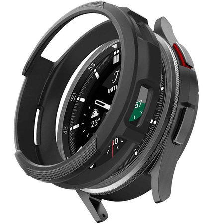 Spigen Liquid Air - Étui pour Samsung Galaxy Watch 6 Classic 47 mm (Noir)