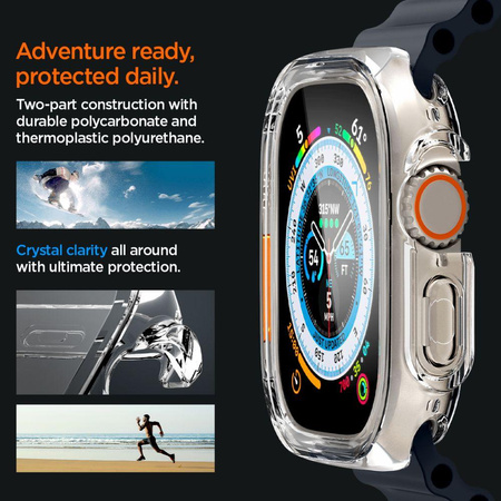 Spigen Ultra Hybrid - Gehäuse für Samsung Galaxy Watch 4 / 5 44 mm (Transparent)