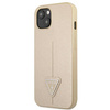 Guess Saffiano Triangle Logo Case - Coque iPhone 13 (beige)