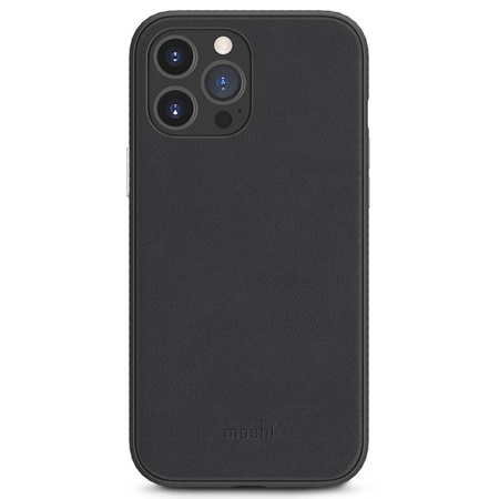 Moshi Overture - 3-in-1 iPhone 13 Pro Max Flip Case (antibakterielles NanoShield™) (Jet Black)