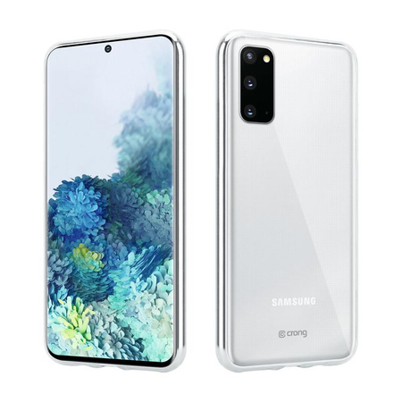 Crong Crystal Slim Cover - Etui Samsung Galaxy S20 (przezroczysty)