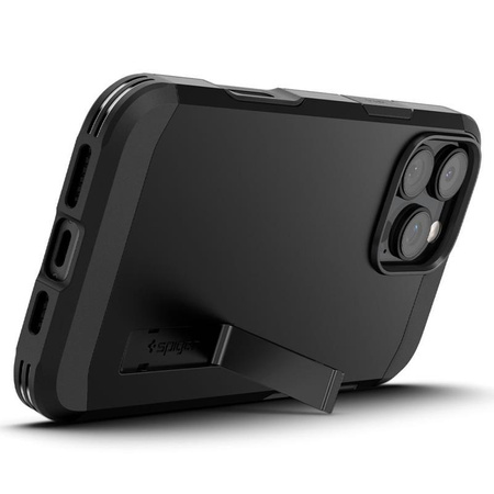 Spigen Tough Armor T MagSafe - tok iPhone 16 Pro készülékhez (fekete)
