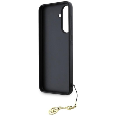 Guess 4G Charms Collection - Etui pour Samsung Galaxy A56 5G (noir)