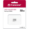 Transcend Memory microSDHC - Carte mémoire 32 GB Class 10 UHS-I U1 95/25 MB/s