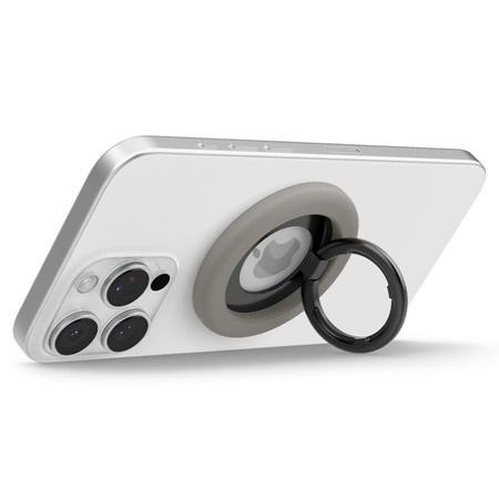 Spigen Nano Pop MagSafe telefongyűrű - Mágneses ujjtartó állvány funkcióval (Truffle Grey)