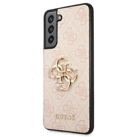 Guess 4G Big Metal Logo - Samsung Galaxy S21 FE Case (pink)
