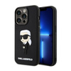 Karl Lagerfeld 3D Rubber NFT Ikonik - iPhone 14 Pro Max Case (Black)