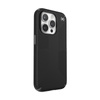 Speck Presidio2 Grip - iPhone 15 Pro Tasche (Schwarz / Schiefergrau / Weiß)