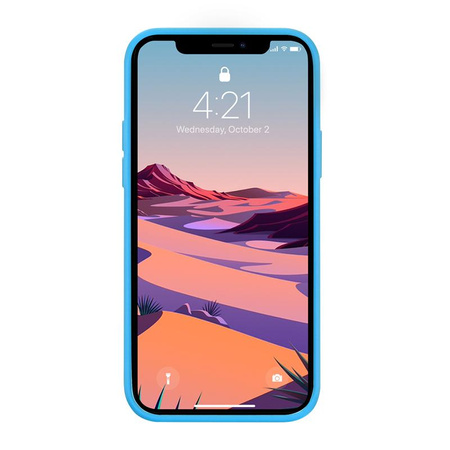 Crong Color Cover - pouzdro pro iPhone 12 Pro Max (modré) LIMITOVANÁ EDICE