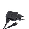 Energizer HardCase - Kompakt hálózati töltő 2x USB-A + USB-C és Micro USB kábel (fekete) élettartam garancia