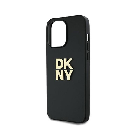 DKNY Wrist Strap Stock Logo - Hülle für iPhone 14 Pro (Schwarz)