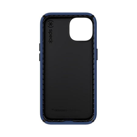 Speck Presidio2 Pro - Coque pour iPhone 13 avec revêtement MICROBAN (Bleu côtier/Noir)