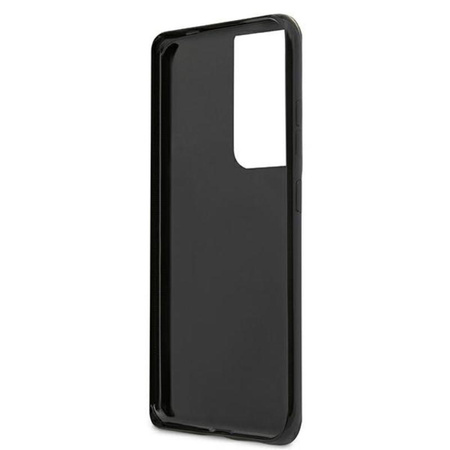 Guess Marble - Samsung Galaxy S21 Ultra Tasche (schwarz)