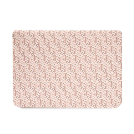 Guess GCube Stripes Computer Sleeve - 14" Notebook Case (Pink)