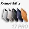 BLACK MAGSAFE ETUI FOR IPHONE 17 PRO Crong MAGNETIC CASE ELEGANT