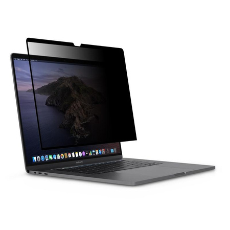 Moshi Umbra - Film de protection d'écran MacBook Pro 16" avec filtre de confidentialité (cadre noir)
