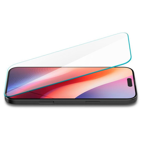 Spigen Glas.TR Slim - Tvrzené sklo pro iPhone 16 / iPhone 15