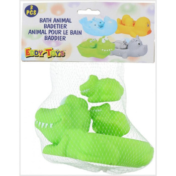 Eddy Toys - Badespielzeug Set 3 Stück (Krokodil)