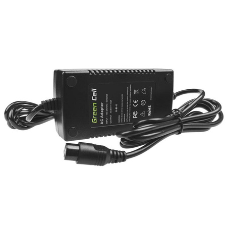 Green Cell - Chargeur 54.6V 1.8A (3 pin) pour batterie de vélo électrique 48V