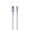 Câble souple PURO ICON - Câble USB-A vers USB-C 1,5 m (bleu poudre)