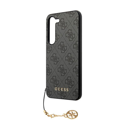 Kolekce Guess 4G Charms - pouzdro pro Samsung Galaxy A55 5G (černé)