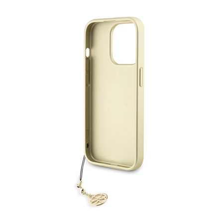 Guess 4G Charms Collection - iPhone 15 Pro Tasche (grau)