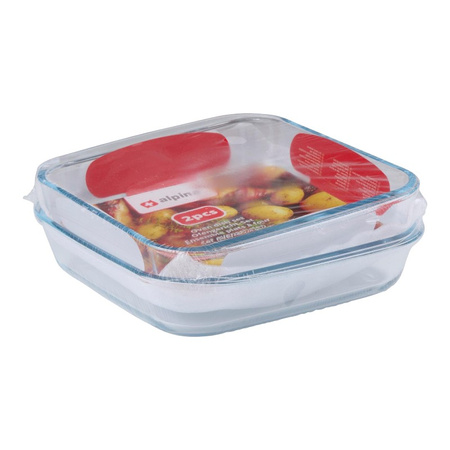 Alpina - Set ofenfester Glasformen (2-teilig)