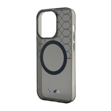 BMW Pattern MagSafe - Case for iPhone 14 Pro (Grey)