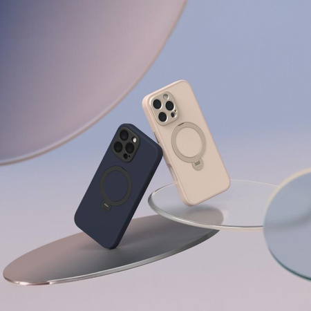 Moshi Kameleon MagSafe - Hülle für iPhone 16 Pro Max mit Ständerfunktion (Midnight Blue)