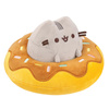 PUSHEEN PUSHEEN CAT MASCOT in Schokolade Donut, Plüschkatze mit Donut, 18 cm