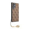 Guess 4G Charms Kollektion - Samsung Galaxy S23 Ultra Tasche (braun)