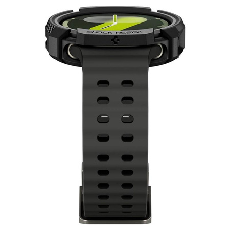 Spigen Rugged Armor - Case for Samsung Galaxy Watch 8 44 mm (Matte Black)