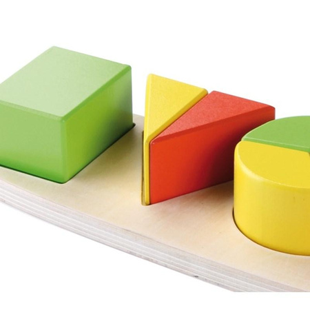 TOP BRIGHT - Puzzle en bois pour apprendre les formes