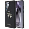 Guess Genarbtes Großes 4G Logo Kleines Klassisches Logo - Tasche für Samsung Galaxy S25 Ultra (schwarz)