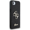 Guess Fixed Glitter Big 4G - Case for iPhone 16e (black)