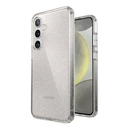 Speck Presidio Lux Glitter - Étui Samsung Galaxy S24+ (transparent / or pailleté)