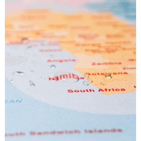 Gaming / desk mat World Map XXL (color)