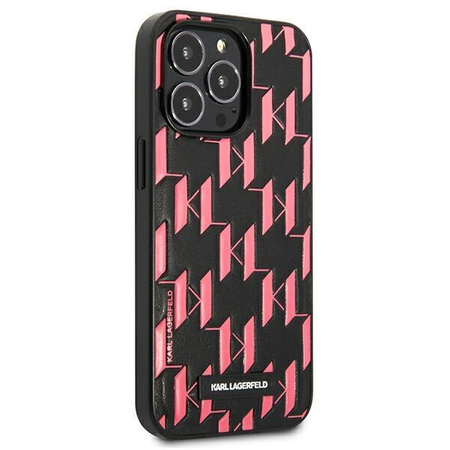 Karl Lagerfeld Monogram Plaque - iPhone 13 Pro Max Case