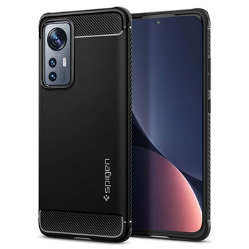 Spigen Rugged Armor - Case for Xiaomi 12 / 12 X (Black)