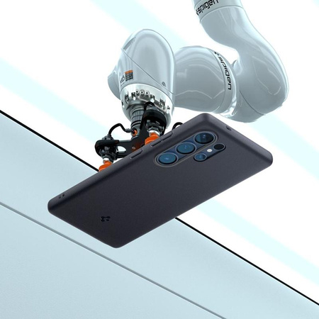 Spigen Nano Pop Mag Mag MagSafe - tok Samsung Galaxy S25 Ultra (fekete szezám)