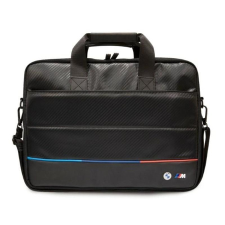 BMW Carbon Tricolor - Sacoche pour ordinateur portable 16" (noir)
