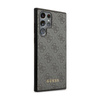 Guess 4G Metall Gold Logo - Samsung Galaxy S24 Ultra Tasche (schwarz)