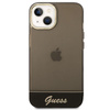 Guess Translucent - iPhone 14 Plus Tasche (schwarz)