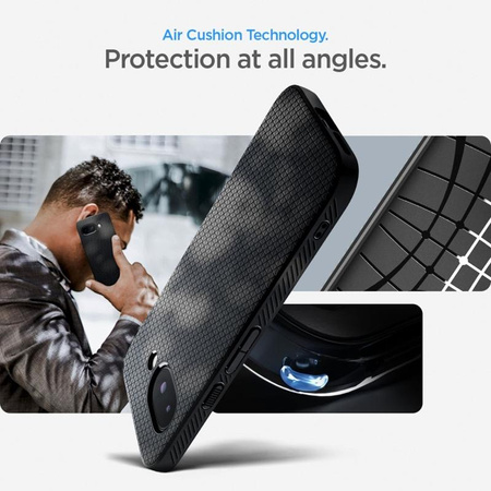 Spigen Liquid Air - Case for Google Pixel 9a (Matte Black)