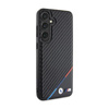 BMW Carbon Tricolor Line MagSafe - Samsung Galaxy S24 Case (black)