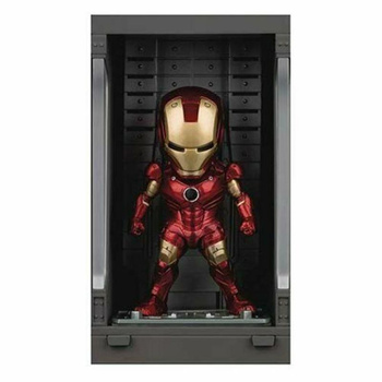 Avengres - Figurka kolekcjonerska Iron Man Mark III with Hall of Armor (czerwono-złoty)