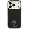 Guess Grained Strass Logo MagSafe - Case iPhone 17 Pro (black)