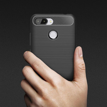 Crong Soft Armour Cover - Pouzdro pro Xiaomi Redmi 6 (černé)